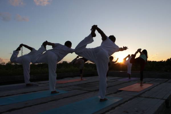 Rooftop Sunset Yoga
